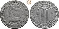 Spanien: Zinnabguss des Mehrfachdukaten Zaragoza o.J. Fernando V, 1452-1516: VF