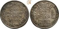10 Kreuzer 1765 HM Fulda Bistum: Heinrich VIII. von Bibra, 1759-1788: ss-vz hübsche Erhaltung !!