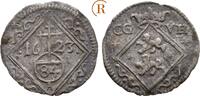 Hohenlohe Neuenstein: Dreier Neuenstein 1623 Graf Craft, 1610-1641: VF äußerst selten !!