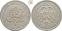 Weimarer Republik: 5 Reichsmark Eichbaum 1927 E VF+