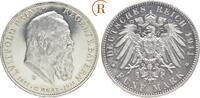 Kaiserreich: Bayern: 5 Mark 1911 D Prinzregent Luitpold, 1886-1912: Proof min. berührt, kl. Randfehler, gute Erhaltung