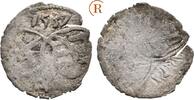 Sachsen: Einseitiger Pfennig Mzz. Morgenstein für Annaberg Johann Friedrich und Georg, 1534-1539: -