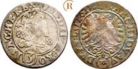 Habsburg: 3 Kreuzer Breslau 1627 HR Ferdinand II, 1619-1637: VF