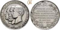 Preussen: Silbermedaille 1896 Wilhelm II, 1888-1918: EF Fassungsspuren