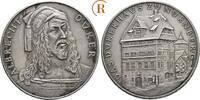Albrecht Dürer: Silbermedaille von Holl, a.s. 500. Geburtstag o.J. ( 1971 ) EF