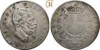 5 Lire 1876 Italien: Vittorio Emanuelle II, 1861-1878: ss