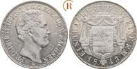 Sachsen: Taler 1843 G Friedrich August II, 1836-1854: VF / aEF
