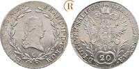 Habsburg: 20 Kreuzer Prag 1805 C Franz II, 1792-1835: UNC-