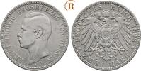 Kaiserreich: Hessen: 2 Mark 1898 A Ernst Ludwig, 1892-1918: VF- / VF