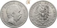 Kaiserreich: Sachsen: 2 Mark 1888 E Albert, 1873-1902: VF
