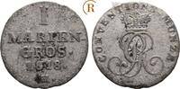 Braunschweig Calenberg Hannover: 1 Mariengroschen 1818 H George III, 1760-1820: VF