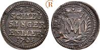 Henneberg Grafschaft: Heller 1705 Moritz Wilhelm von Sachsen Zeitz, 1700-1717: VF