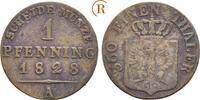 Preussen: 1 Pfennig 1828 A Friedrich Wilhelm III, 1797-1840: VF
