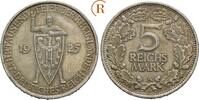 Weimarer Republik: 5 Reichsmark Rheinlande 1925 A aEF alte Patina