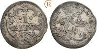 Baden Durlach: 1 Albus 1751 Karl Friedrich, 1738-1811: VF