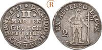 Braunschweig Wolfenbüttel: 2 Mariengroschen Zellerfeld 1733 IAB Ludwig Rudolph, 1731-1735: VF-EF