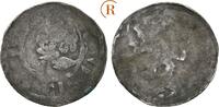 Coburg Thüringische Münzstätte: Pfennig auf Würzburger Schlag Friedrich der Strenge, 1353-1381: ss-s