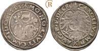 Kempten Stadt: 3 Kreuzer mit Titel Karls V. 1553 VF