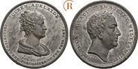 Zinnmedaille auf seinen Regierungsantritt 1830 Grossbritannien: William IV, 1830-1837: vz-st