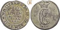 Ostfriesland: 1/12 Taler 1742 ICG Karl Edzard, 1734-1744: VF+