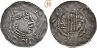 Esslingen Königliche Münzstätte: Pfennig, Denar Heinrich II, 1002-1024: VF gut ausgeprägt