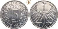 BRD: 5 DM 1973 D BU, feine Erhaltung !!