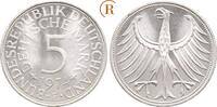 BRD: 5 DM 1974 F Stempelglanz, feine Erhaltung !! 10,00 EUR  Excl. 4,00 EUR Verzending