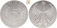 BRD: 5 DM 1974D Stempelglanz, feine Erhaltung !! 10,00 EUR  Excl. 4,00 EUR Verzending