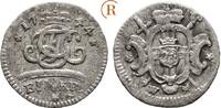 1 Kreuzer 1744 Trier Bistum: Franz Georg von Schönborn, 1726-1756: ss-vz