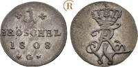 1 Gröschel Glatz 1808 G Preussen: Friedrich Wilhelm III, 1797-1840: f.vz