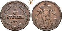 Köln Erzbistum: 1/4 Stüber Maximilian Friedrich, 1761-1784: -
