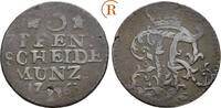 Preussen: 3 Pfennig Aurich Friedrich II. der Große, 1740-1786: -