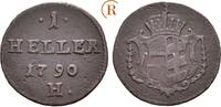 Habsburg: 1 Heller Günzburg Josef II, 1780-1790: -