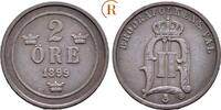 Schweden: 2 Öre Oskar II, 1872-1907: -