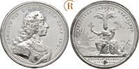 Bayern, Habsburg: Zinnmedaille auf die Krönung Karls VII. Karl Albrecht, 1726-1745: -