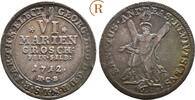 Braunschweig Calenberg Hannover: 6 Mariengroschen Clausthal Georg Ludwig, 1698-1714: -