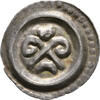 Brakteat  Konstanz Bistum: Eberhard II. von Waldburg Thann, 1248-1274: ss