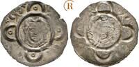 Dünnpfennig  Augsburg Bistum: Udalschalk von Eschenlohe, 1184-1202: ss Prägeschwächen