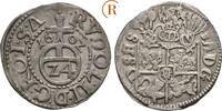 1/24 Taler 1602 Schleswig Holstein Gottorp: Johann Adolf, 1587-1616: ss-vz