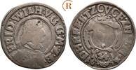 Preussen: 1/24 Taler Halberstadt 1654 Friedrich Wilhelm, 1640-1688: VF-