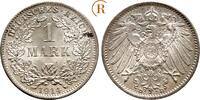 Kaiserreich Kleinmünzen 1 Mark 1914 D Prooflike, St