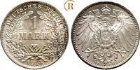 Kaiserreich Kleinmünzen 1 Mark 1914 D BU