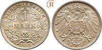Kaiserreich Kleinmünzen 1 Mark 1914 D BU