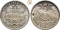Kaiserreich Kleinmünzen 1 Mark 1914 F BU
