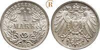 Kaiserreich Kleinmünzen 1 Mark 1914 F BU