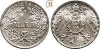 Kaiserreich Kleinmünzen 1 Mark 1914 F BU