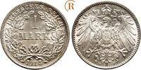 Kaiserreich Kleinmünzen 1 Mark 1914 F BU