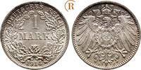 Kaiserreich Kleinmünzen 1 Mark 1914 F BU