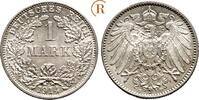 Kaiserreich Kleinmünzen 1 Mark 1914 F BU