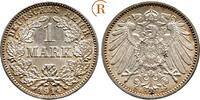 Kaiserreich Kleinmünzen 1 Mark 1914 J CH UNC